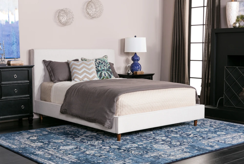 Dean Sand California King Upholstered Panel Bed - Image 7
