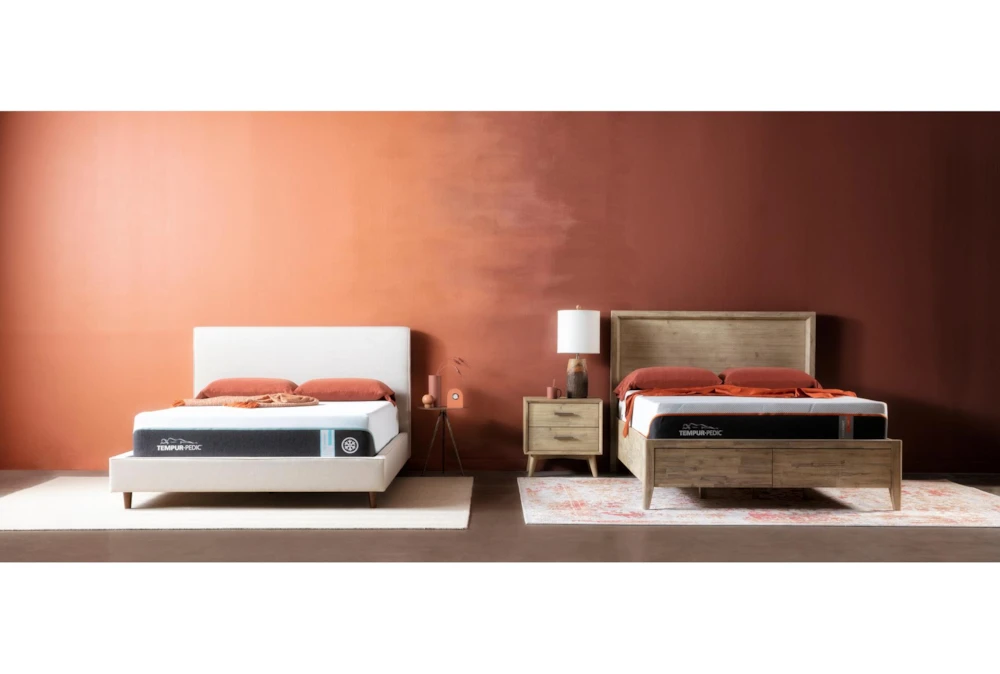 Dean Sand California King Upholstered Panel Bed - Image 10