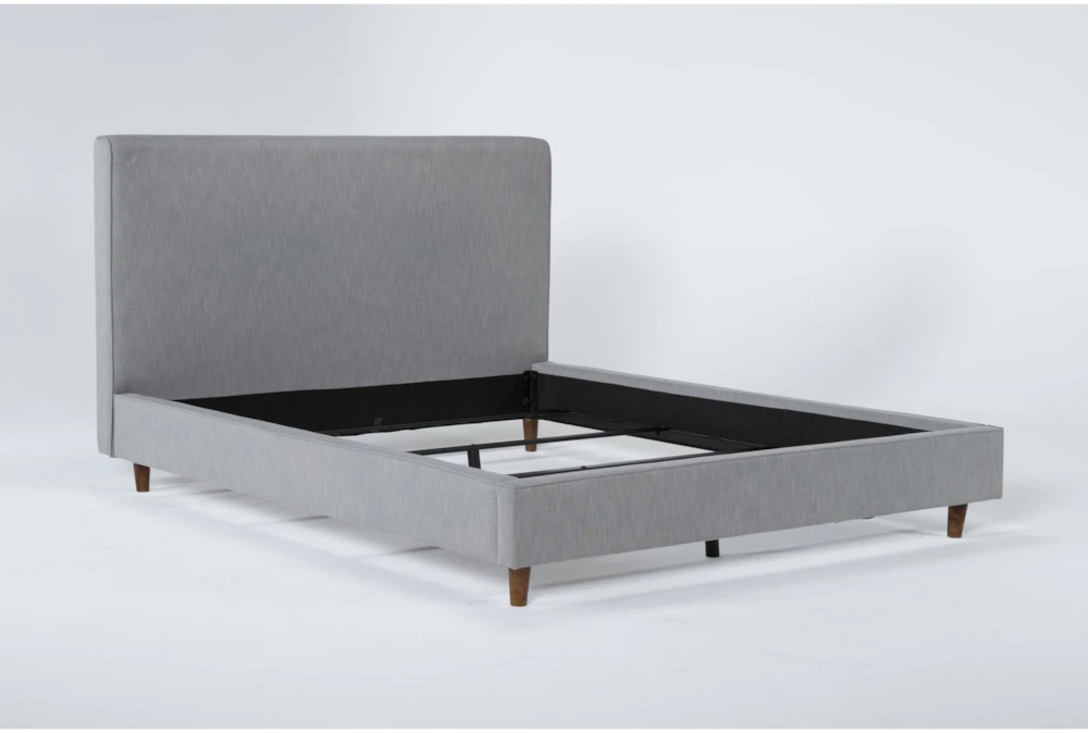 Dean Charcoal King Upholstered Panel Bed - Image 3