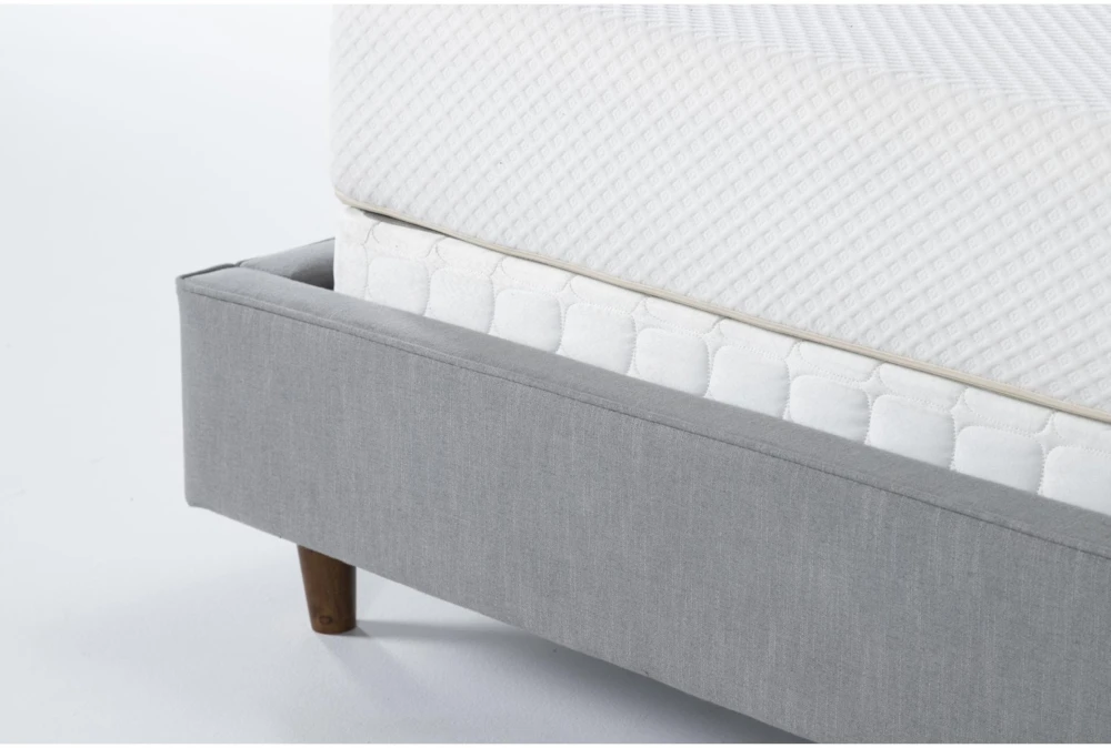 Dean Charcoal Full Upholstered Panel Bed - Image 4
