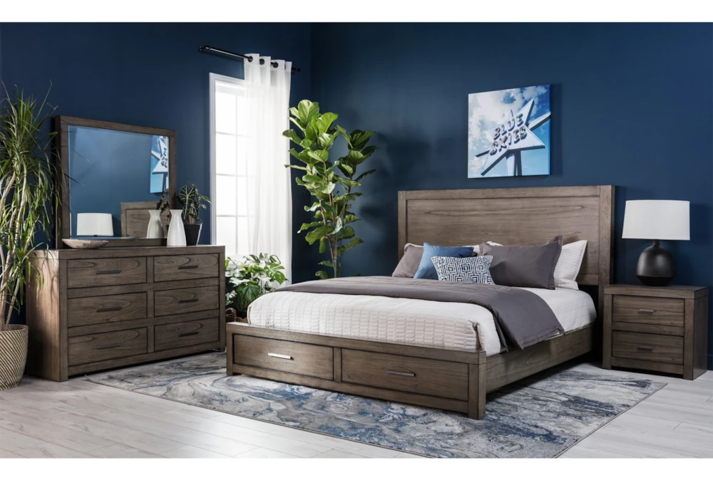 Riley Greystone 6 Drawer Dresser - Image 5