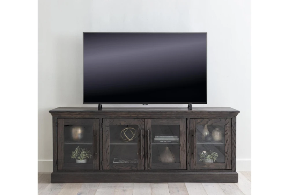 Wakefield 85" TV Stand With Glass Doors - Image 8