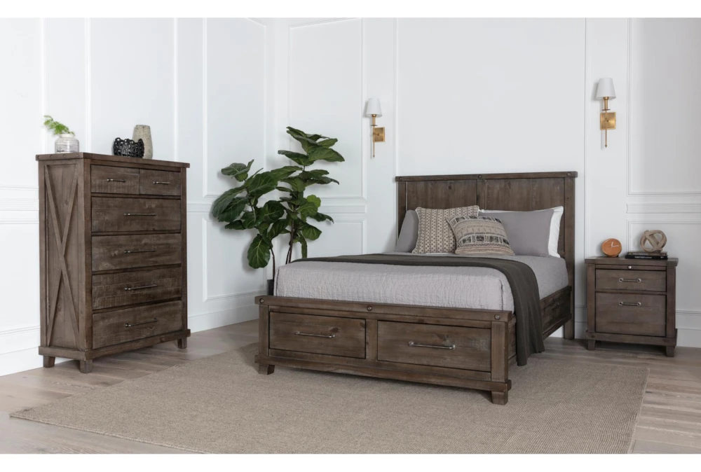 Jaxon Grey 28" 2 Drawer Nightstand - Image 12