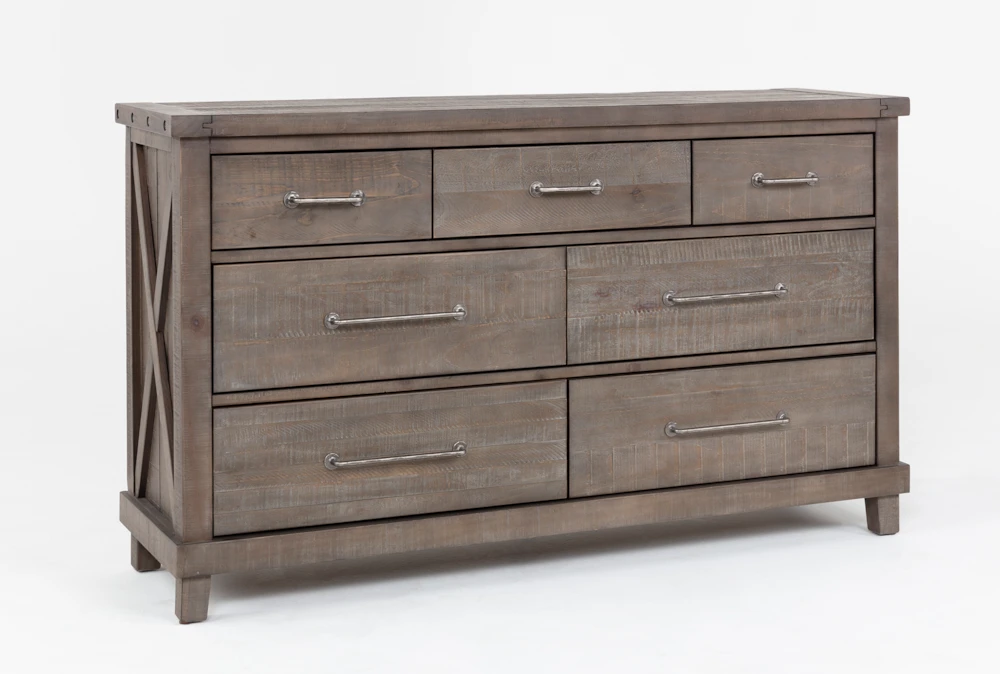 Jaxon Grey 7 Drawer Dresser - Image 6