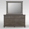 Jaxon Grey 7 Drawer Dresser/Mirror
