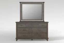 Jaxon Grey 7 Drawer Dresser/Mirror