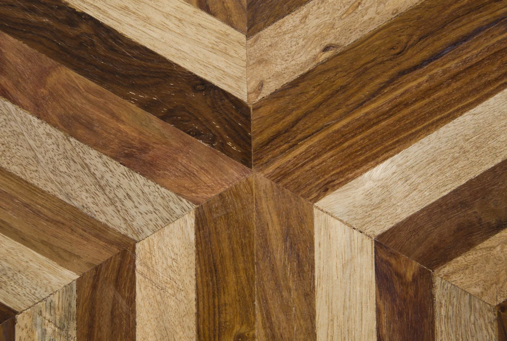 Wooden Triangle Accent Table - Image 5