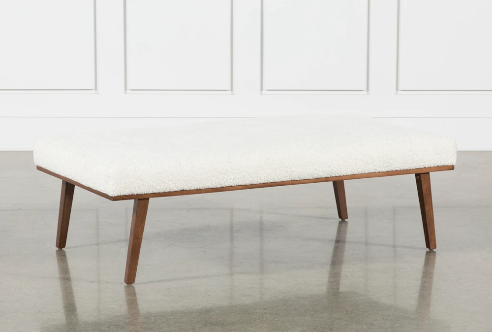 Chloe 61" Accent Cocktail Ottoman By Nate Berkus + Jeremiah Brent