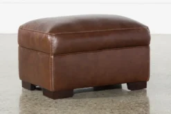 Cassidy Leather Ottoman