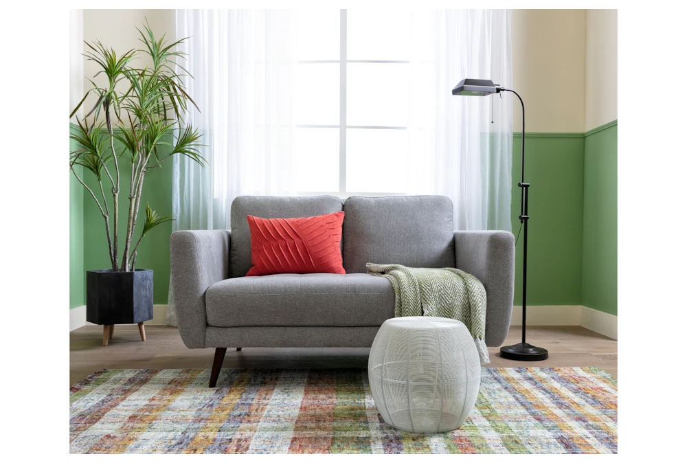 Ginger Grey 59" Loveseat - Image 5