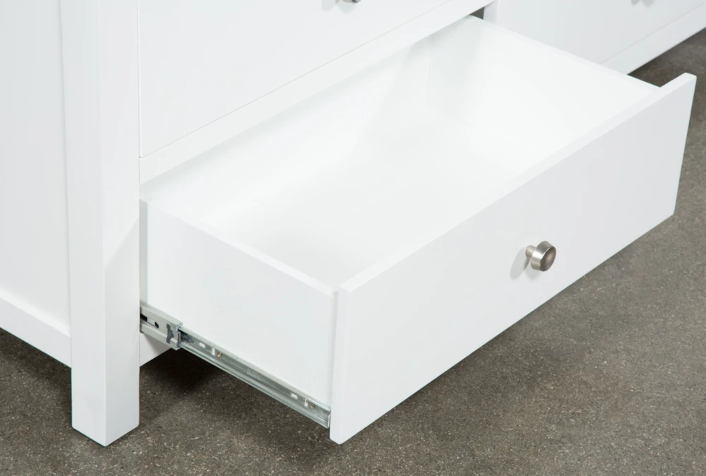 Larkin White 6 Drawer Dresser - Image 4