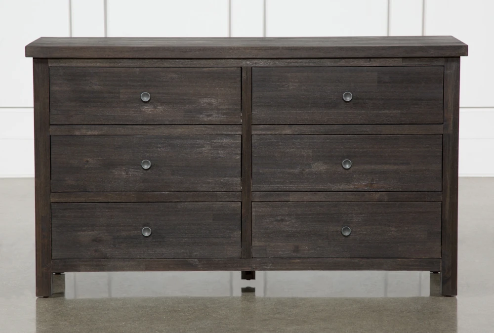 Larkin Espresso 6 Drawer Dresser - Image 2