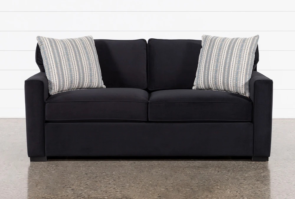 Silas III Memory Foam 72" Velvet Full Sleeper - Image 2