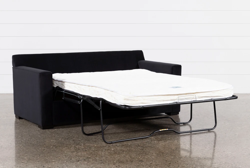 Silas III Memory Foam 72" Velvet Full Sleeper - Image 3