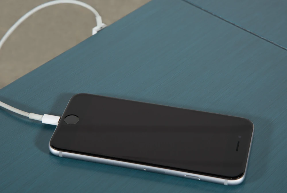 Belle Blue Chairside Table - Image 5