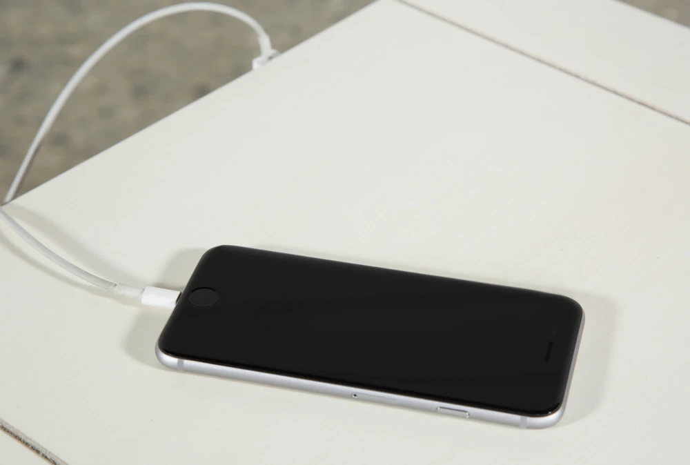 Belle White Chairside Table - Image 5