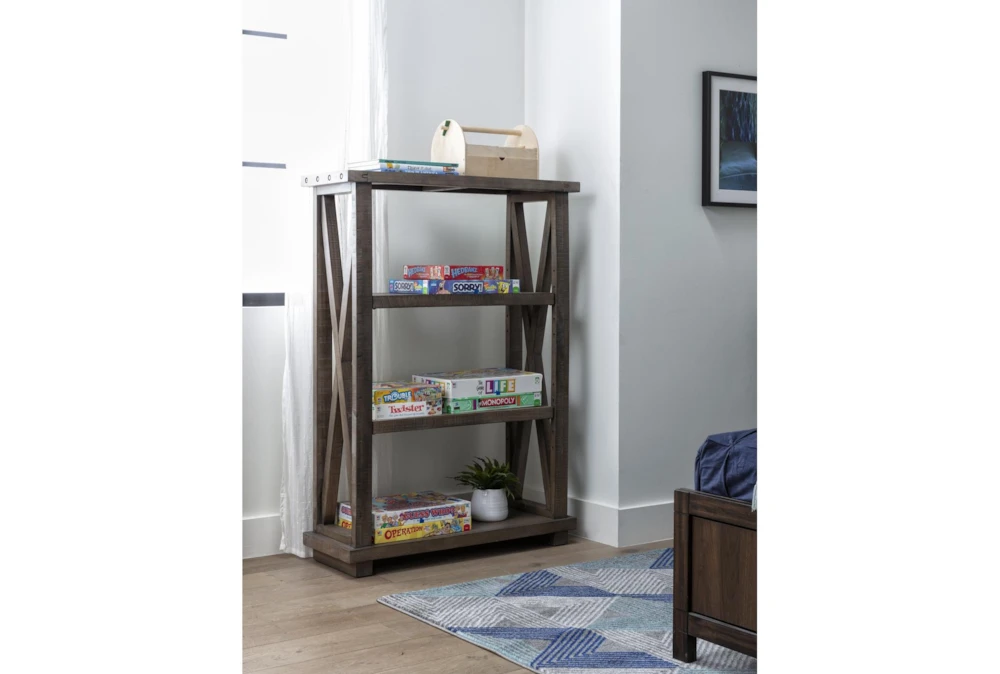 Jaxon Grey 54" Bookcase - Image 4