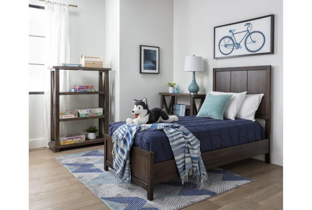 Jaxon Grey 54" Bookcase - Image 5