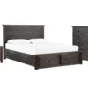 Larkin Espresso King Storage 3 Piece Bedroom Set