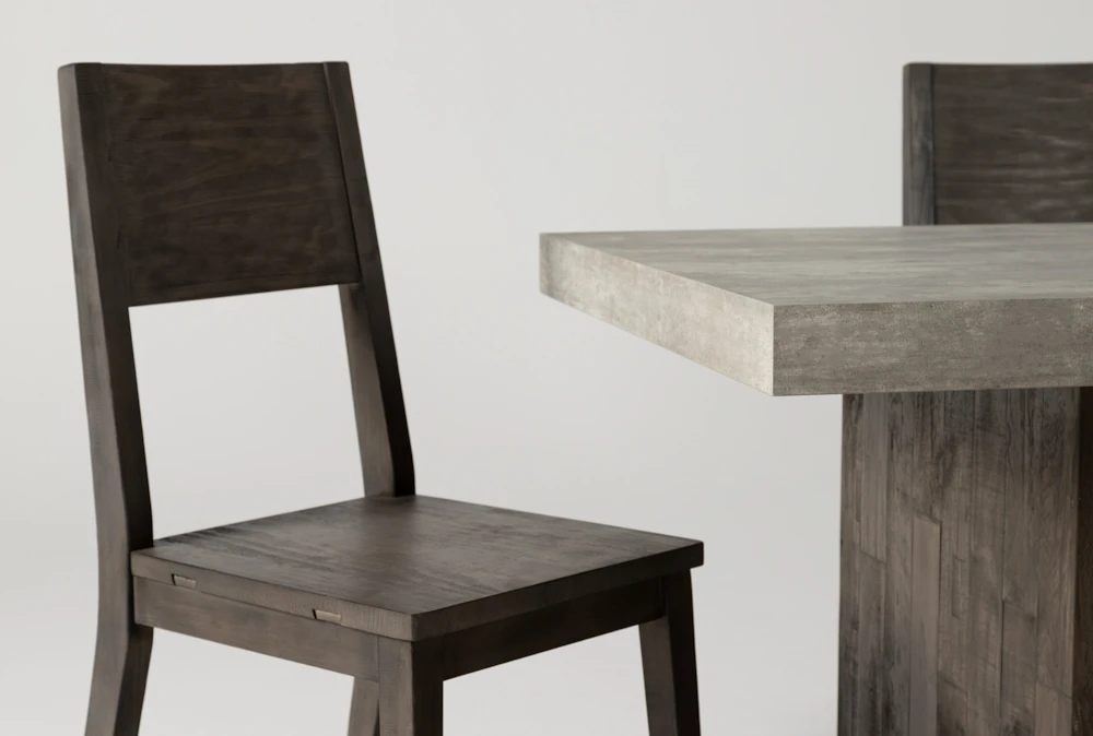 Titan 82" Dining With Side Chair Set For 6 - Image 3