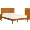 Alton Cherry California King Platform 3 Piece Bedroom Set