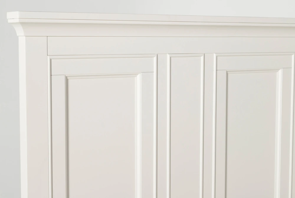Presby White Queen Panel Bed With Storage - Image 6
