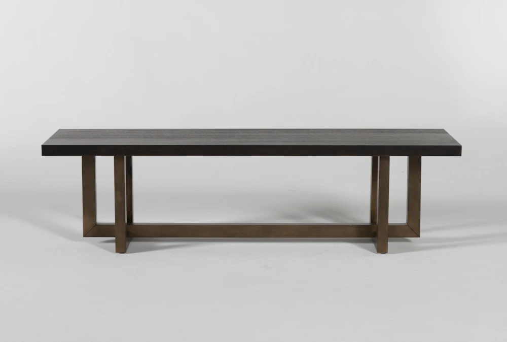 Pierce Espresso 66" Bench
