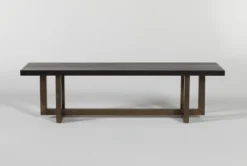 Pierce Espresso 66" Bench