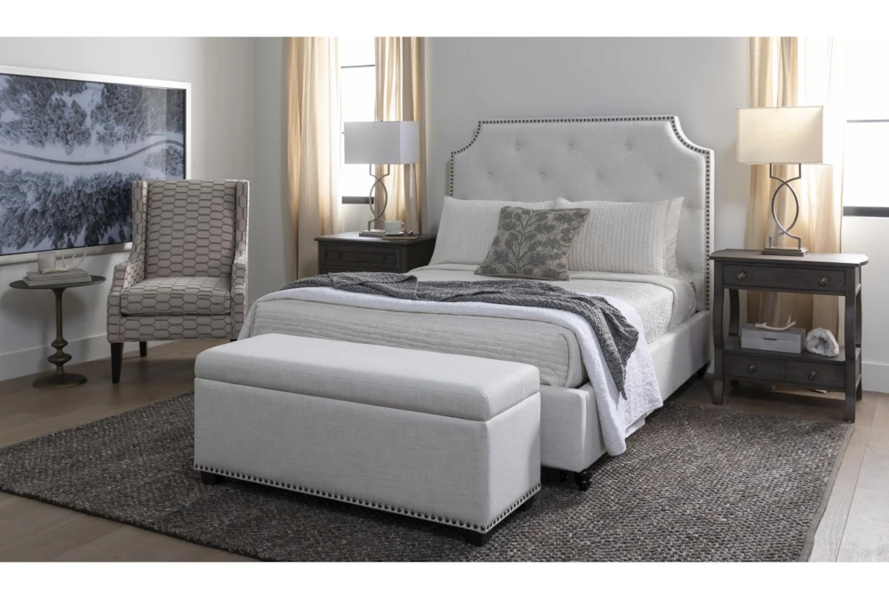 Sophia II Queen Upholstered Panel Bed - Image 6