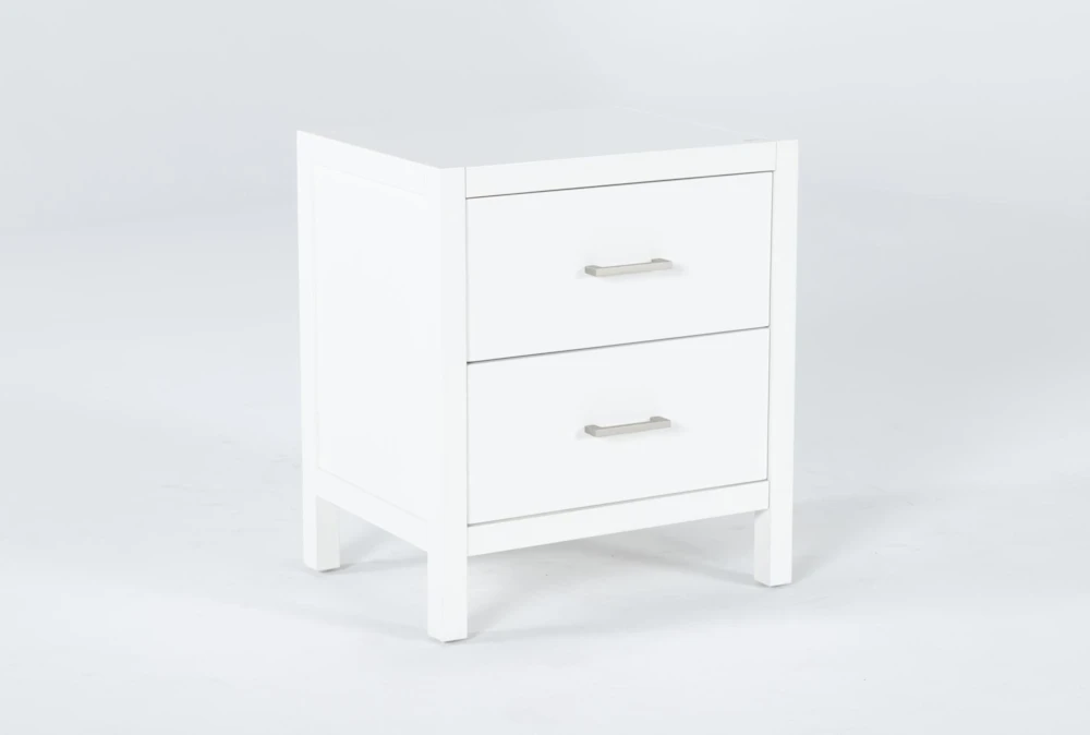 Reese White 25" Nightstand - Image 2