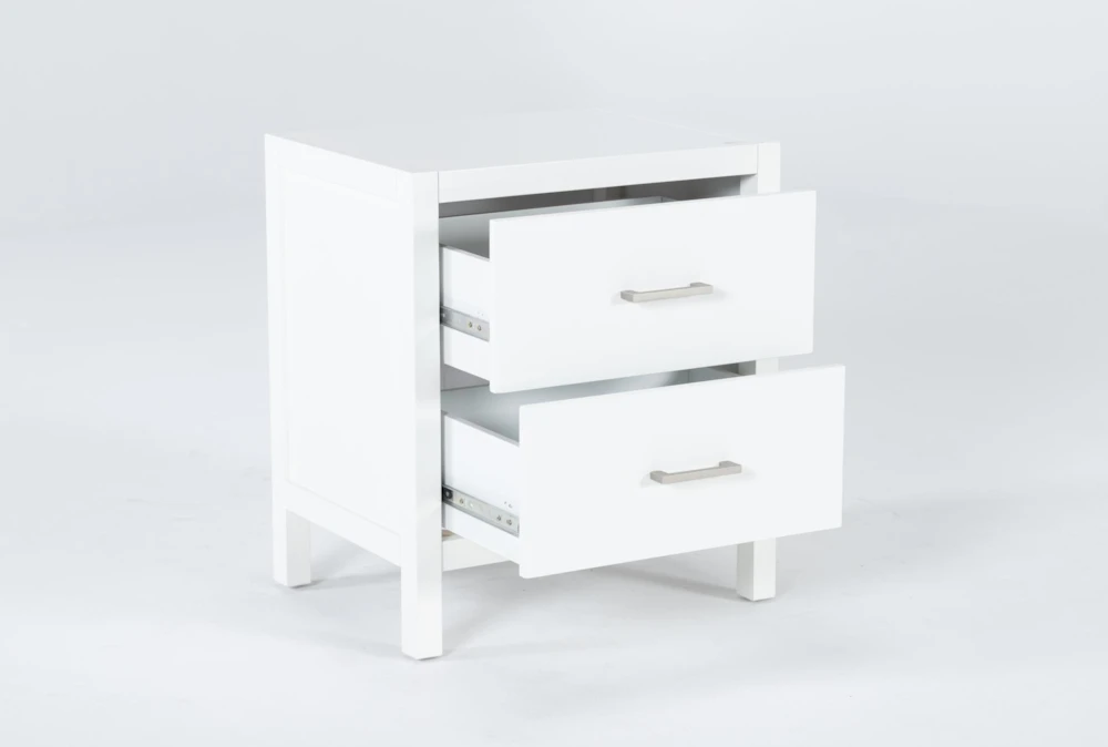 Reese White 25" Nightstand - Image 3