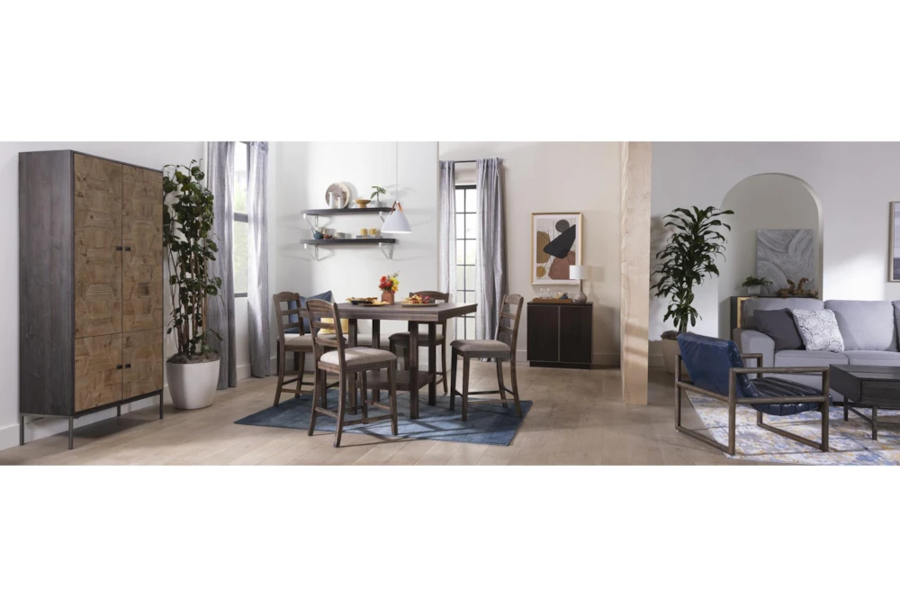 Ashbury 48" Square Counter With Stool Set For 4 - Image 7