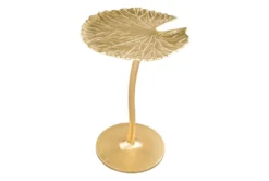 Gold Leaf Accent Table