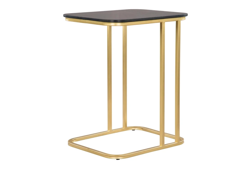 Black + Gold C Table