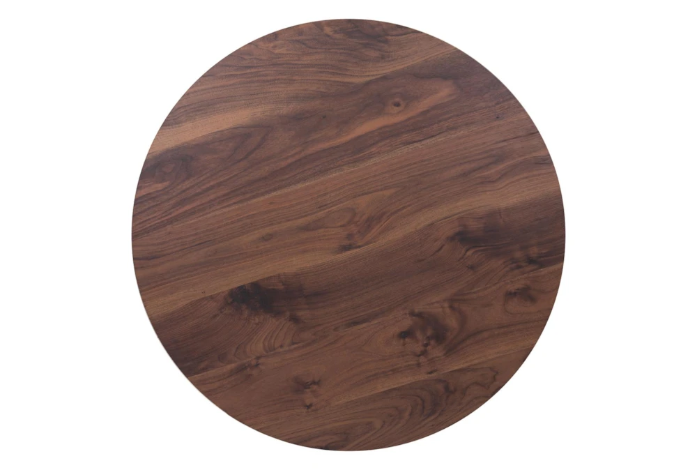 Opera Brown + Black 35" Round Dining Table - Image 7
