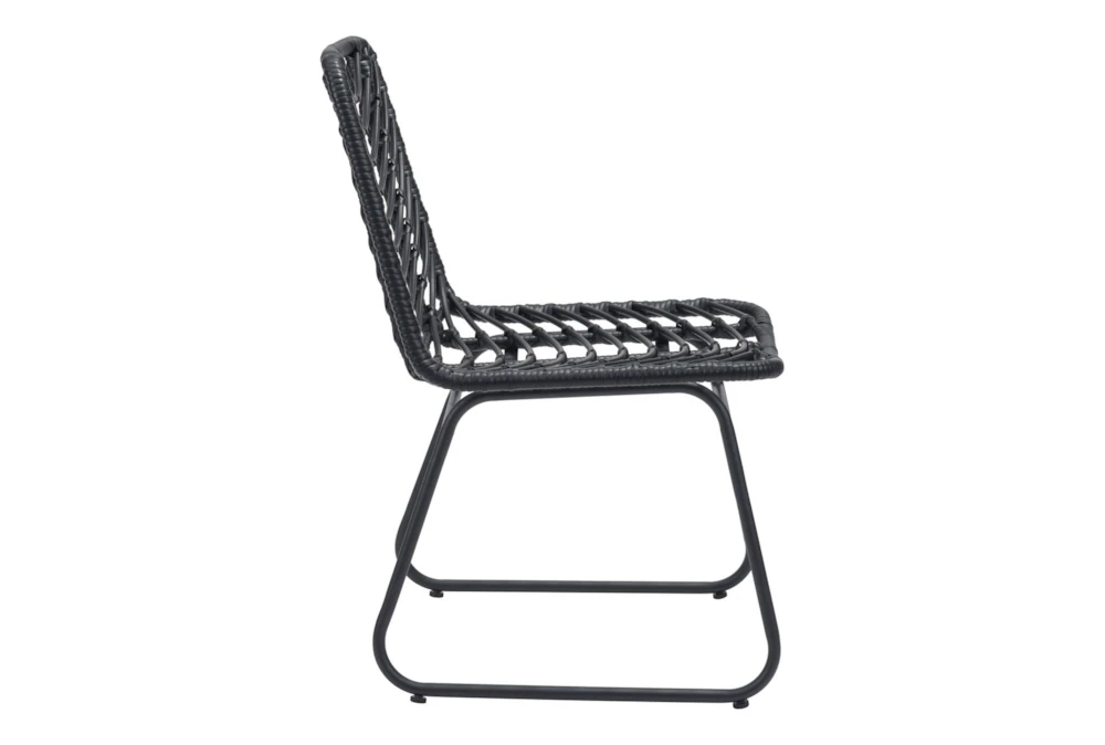 Trask Black Dining Side Chair Set Of 2 - Image 2