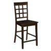 Kinston Window Pane Counter Chair Set Of 2