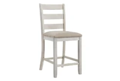 Scott Antique White 41" Barstool Set Of 2