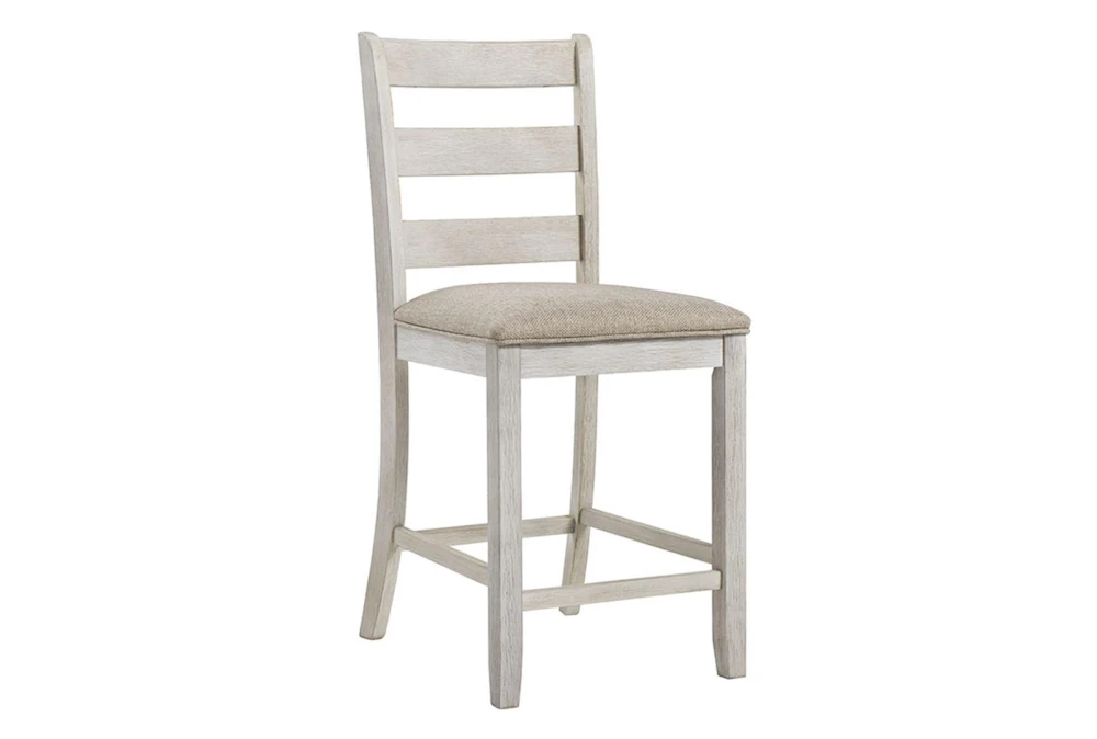 Scott Antique White 41" Barstool Set Of 2