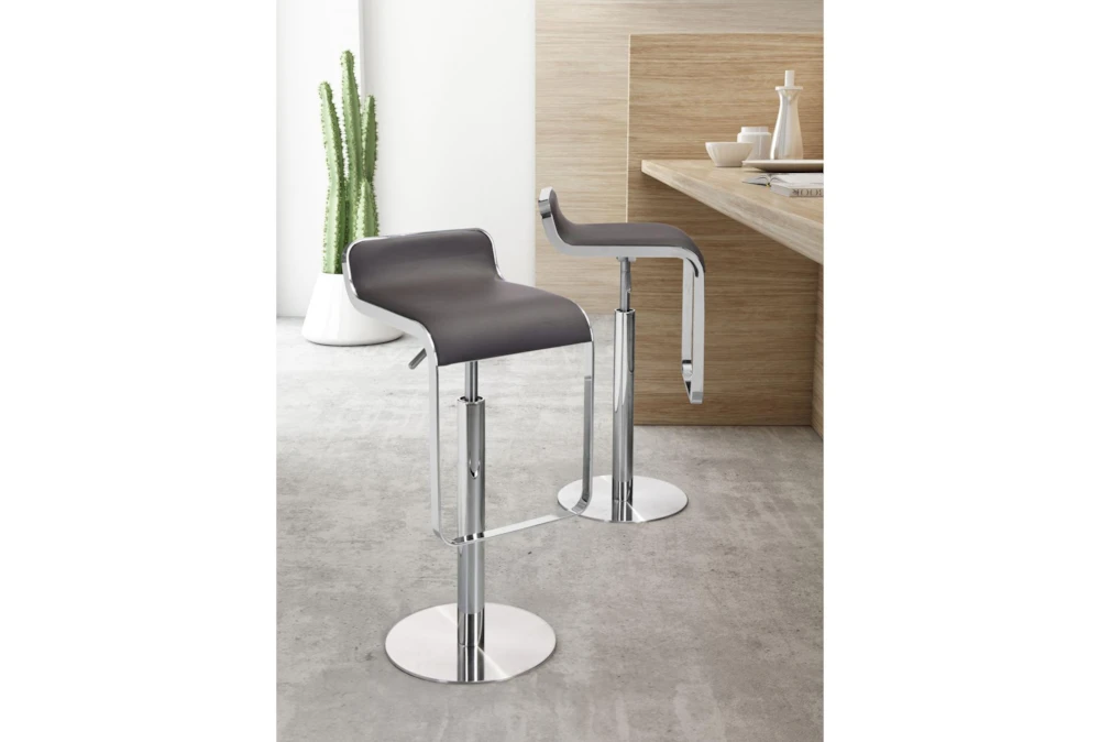 Equinox Espresso 31" Adjustable Barstool - Image 8