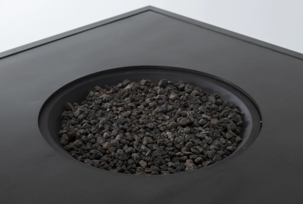 Capri 72" Outdoor Firepit Bar Table With Two Bar Tables - Image 6