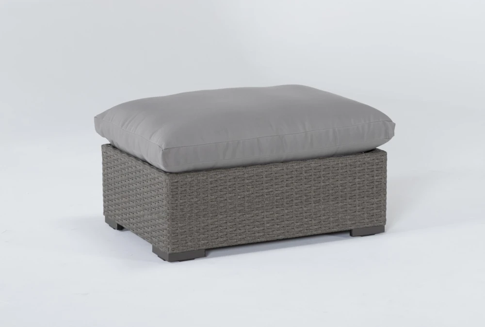 Sanibel Outdoor Ottoman - Image 2