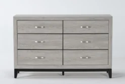 Finley White 6 Drawer Dresser