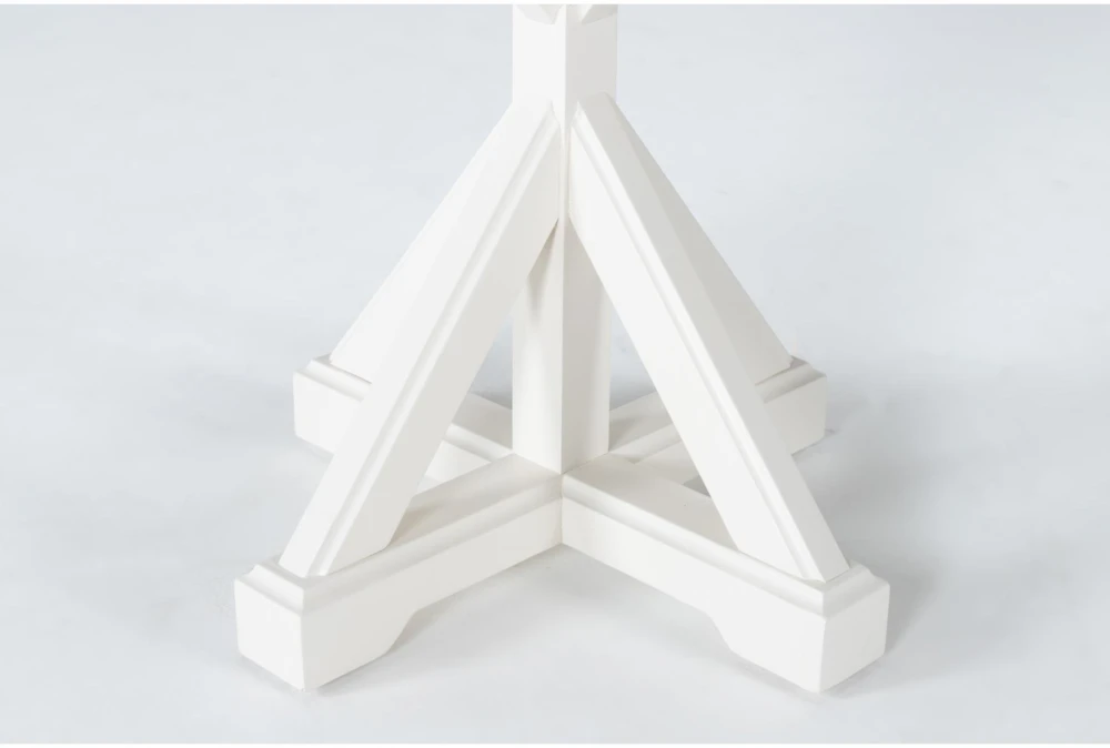 Presby White Round Accent Table - Image 3