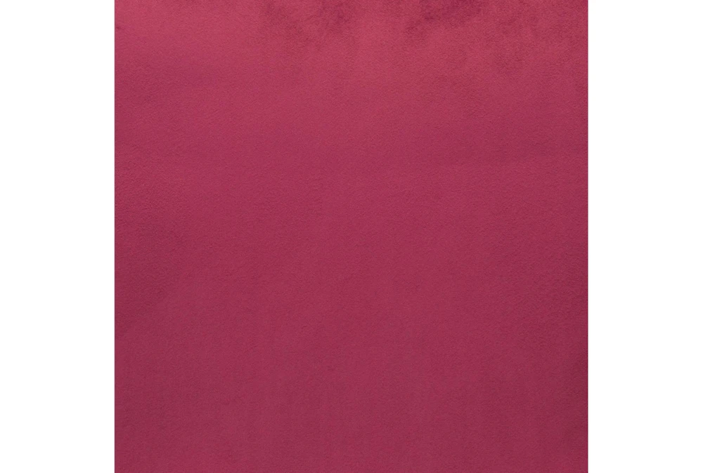 Red Velvet Bucket Seat Dining Chair Set Of 2 - Image 11