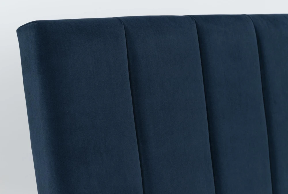 Blakely Queen Upholstered Headboard With Metal Bed Frame - Image 3