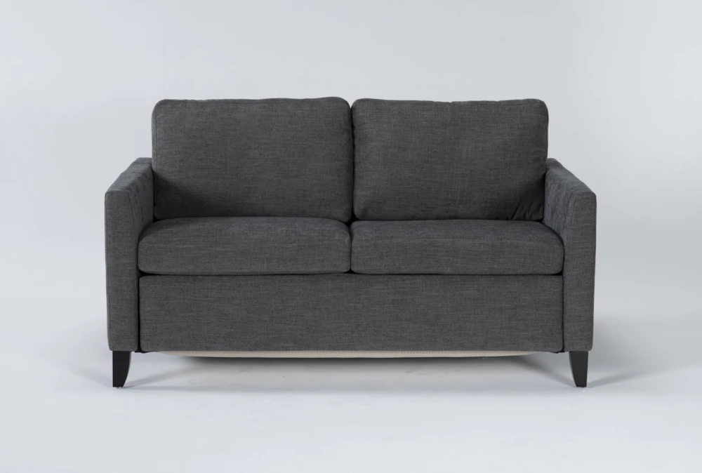 Mikayla Graphite 63" Full Sofa Sleeper
