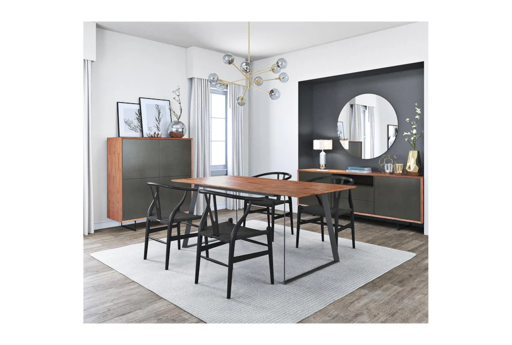 Scottsdale Walnut 71" Rectangular Dining Table - Image 4