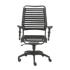 Farum Black High Back Bungee Desk Chair