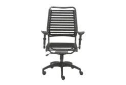 Farum Black High Back Bungee Desk Chair